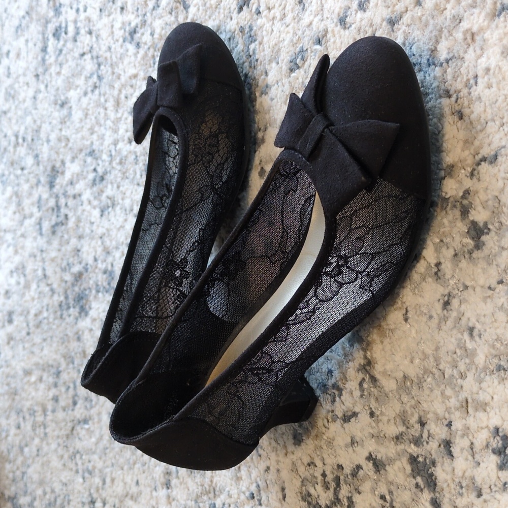 Girls Black Dress Shoes - Picture 8 of 8